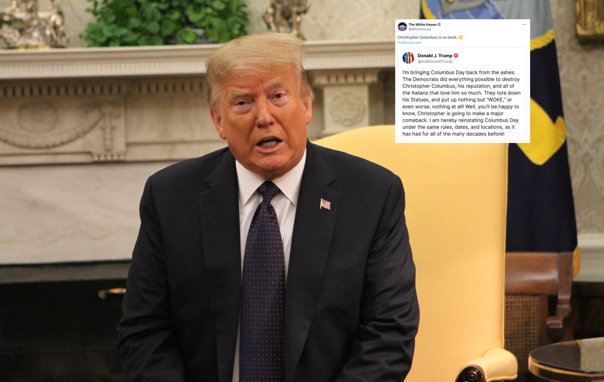 Trump zapowiada powrót Dnia Kolumba w USA!