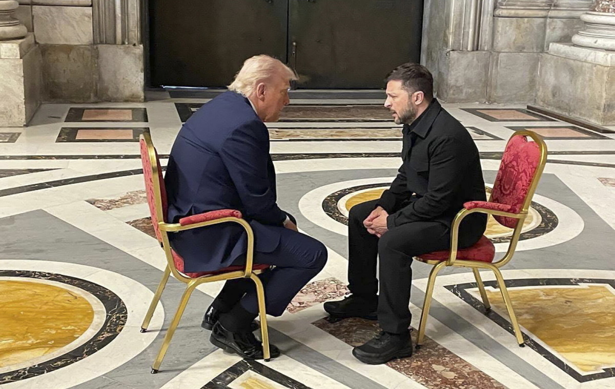 "Il Messaggero": Spotkanie Zełenski-Trump. „Cud Franciszka"