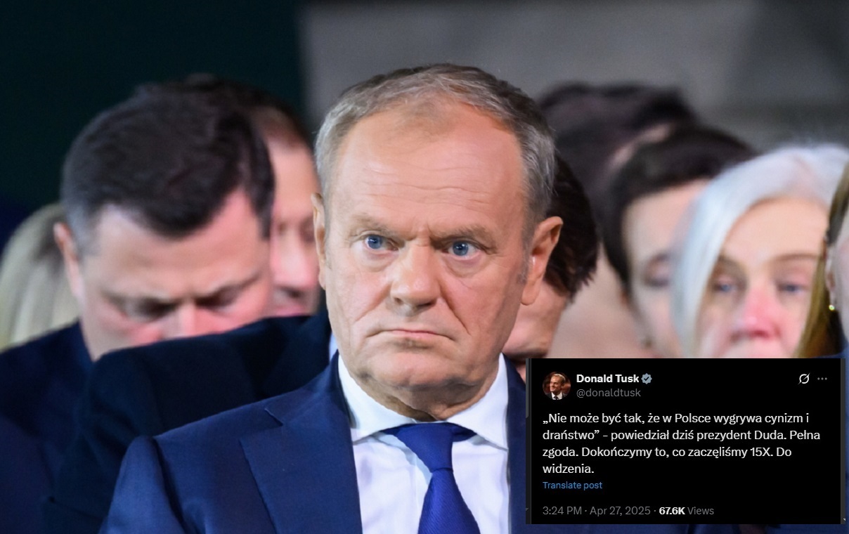 Oj, zabolało! Nerwowy wpis Papy po konwencji Nawrockiego