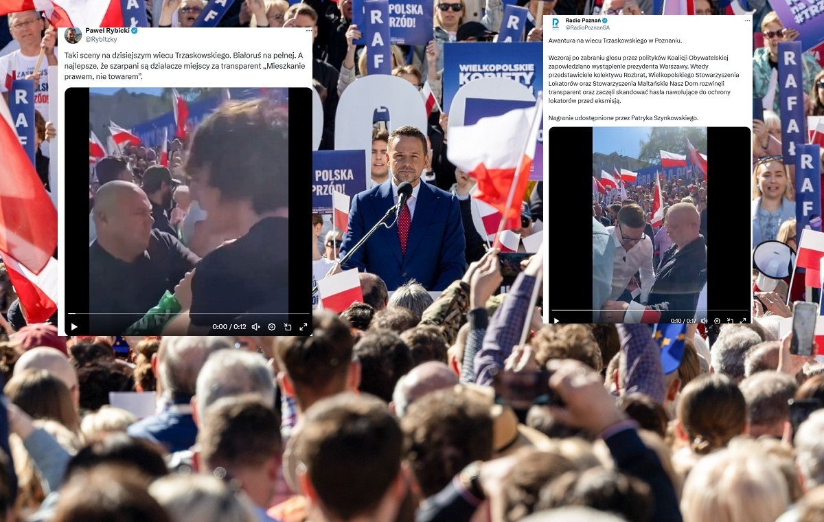 Драка на митинге Тшасковского! Активистов выдворили силой