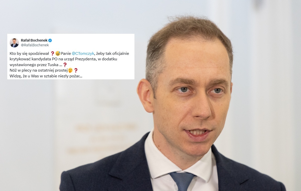 Tomczyk said what kind of president   Poles want. Bochenek mocks