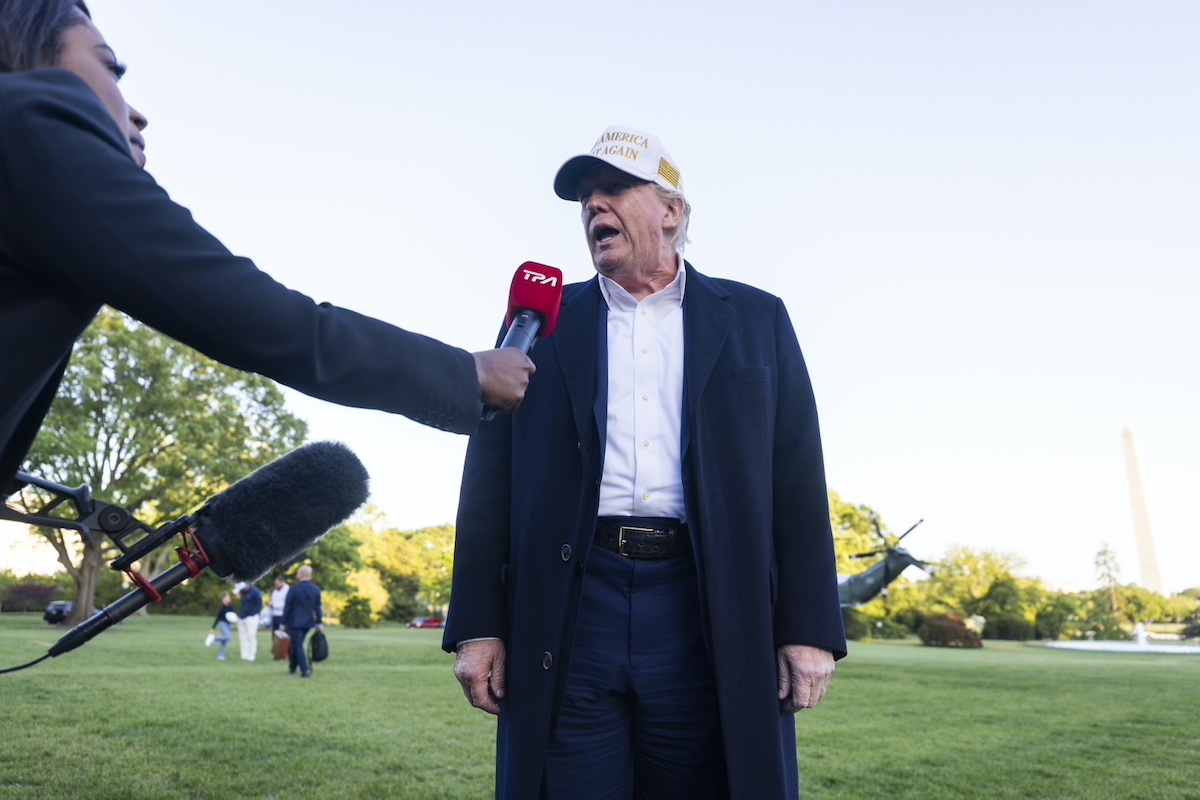 Trump o spotkaniu z Zełenskim i postawie Rosji