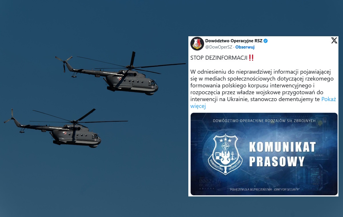 Polish intervention in Ukraine? DORSZ denies rumors