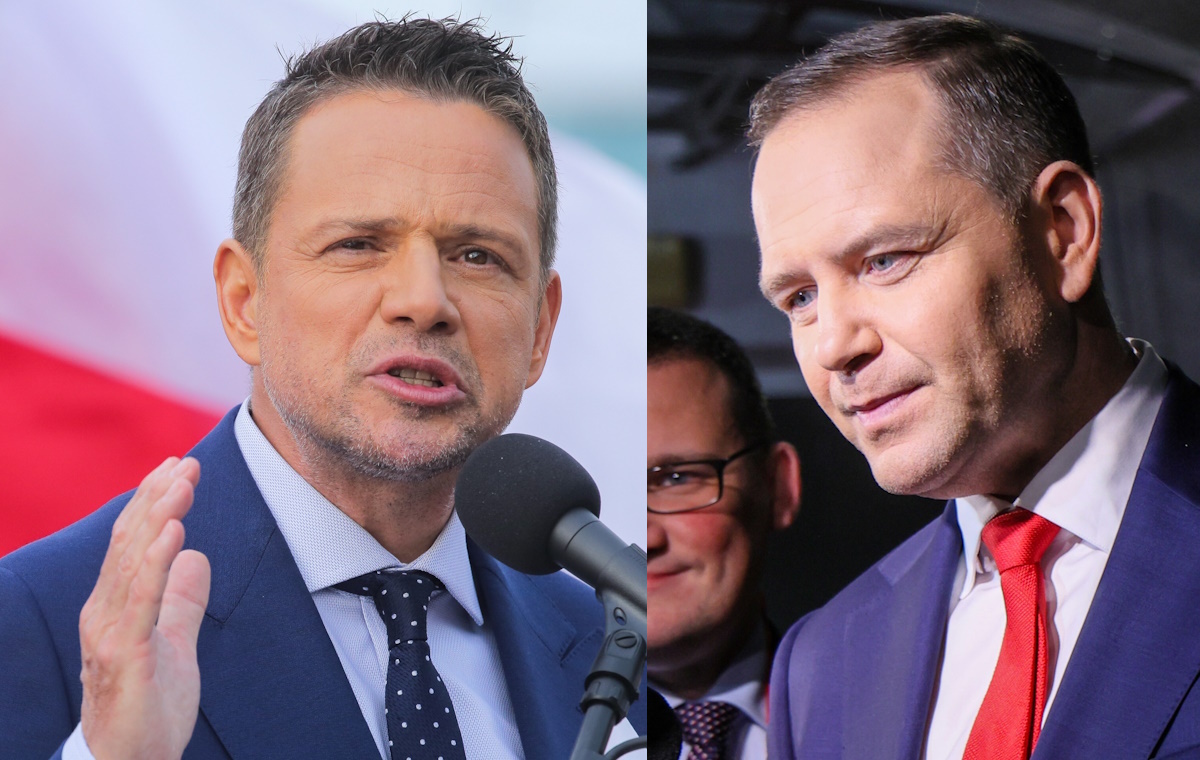 SONDAŻ. Polacy oczekują debaty Trzaskowskiego z Nawrockim