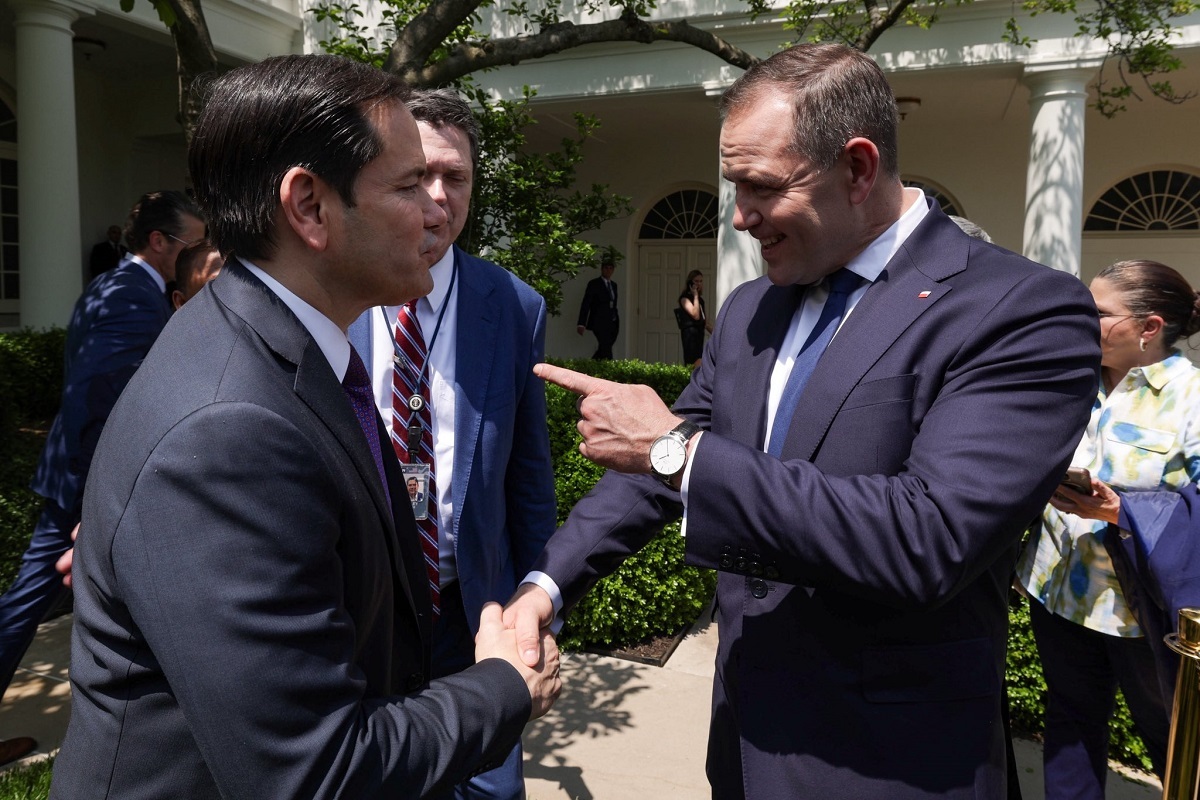 Nawrocki w Białym Domu. Spotkał się z sekretarzem stanu USA