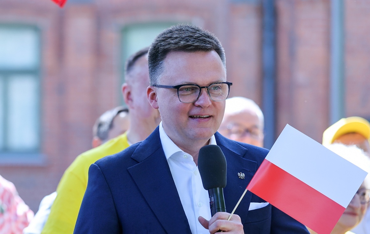 A to dobre! Hołownia: Będę w II turze, albo Nawrocki wygra