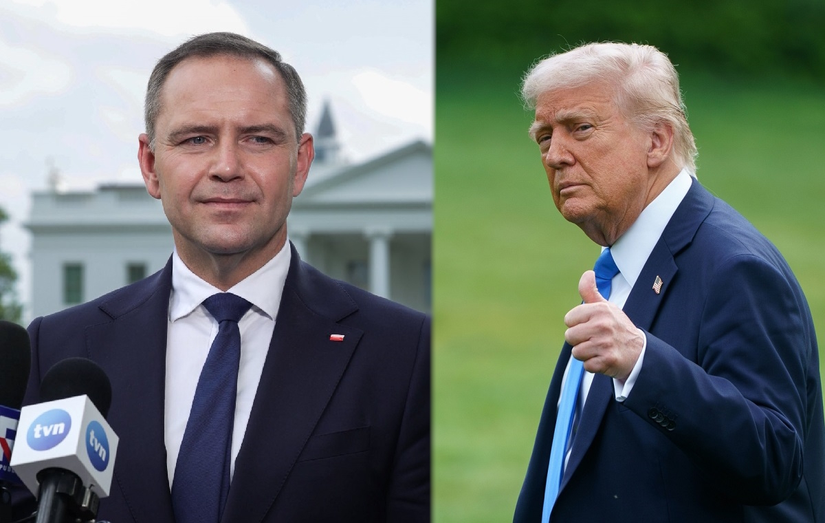 Nawrocki spotkał się z prezydentem Trumpem! "You will win"