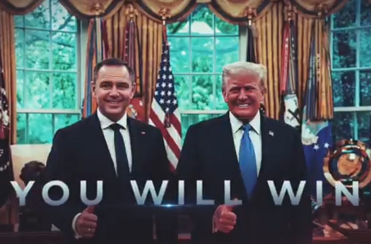 Новая реклама Навроцкого после его визита в США!