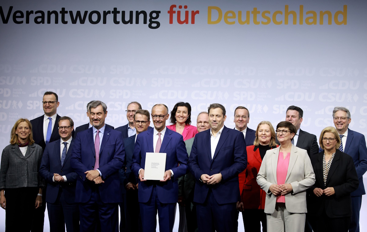 CDU i SPD zawarły koalicję. Znamy kandydatów na ministrów