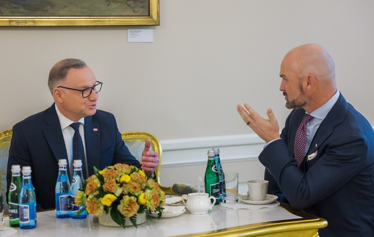 Prezydent Duda spotkał się z Rafałem Brzoską ws. deregulacji