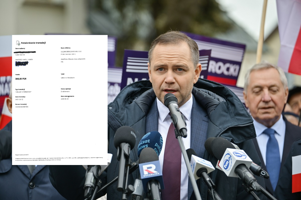 OUR NEWS. Proofs of payments by the Nawrockis for a studio flat  in Gdańsk