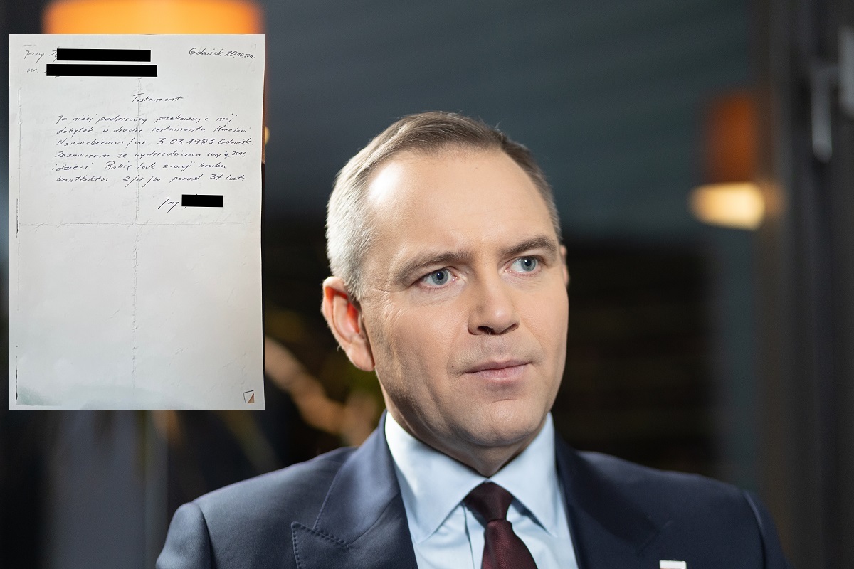 WE REVEAL. We have the will of Mr. Jerzy Ż.!