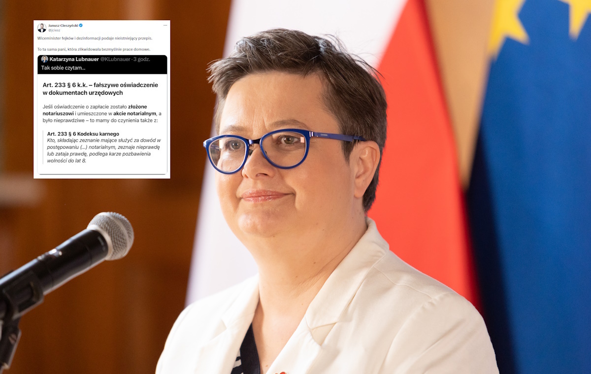 Kompromitacja Lubnauer. Chciała uderzyć w Nawrockiego