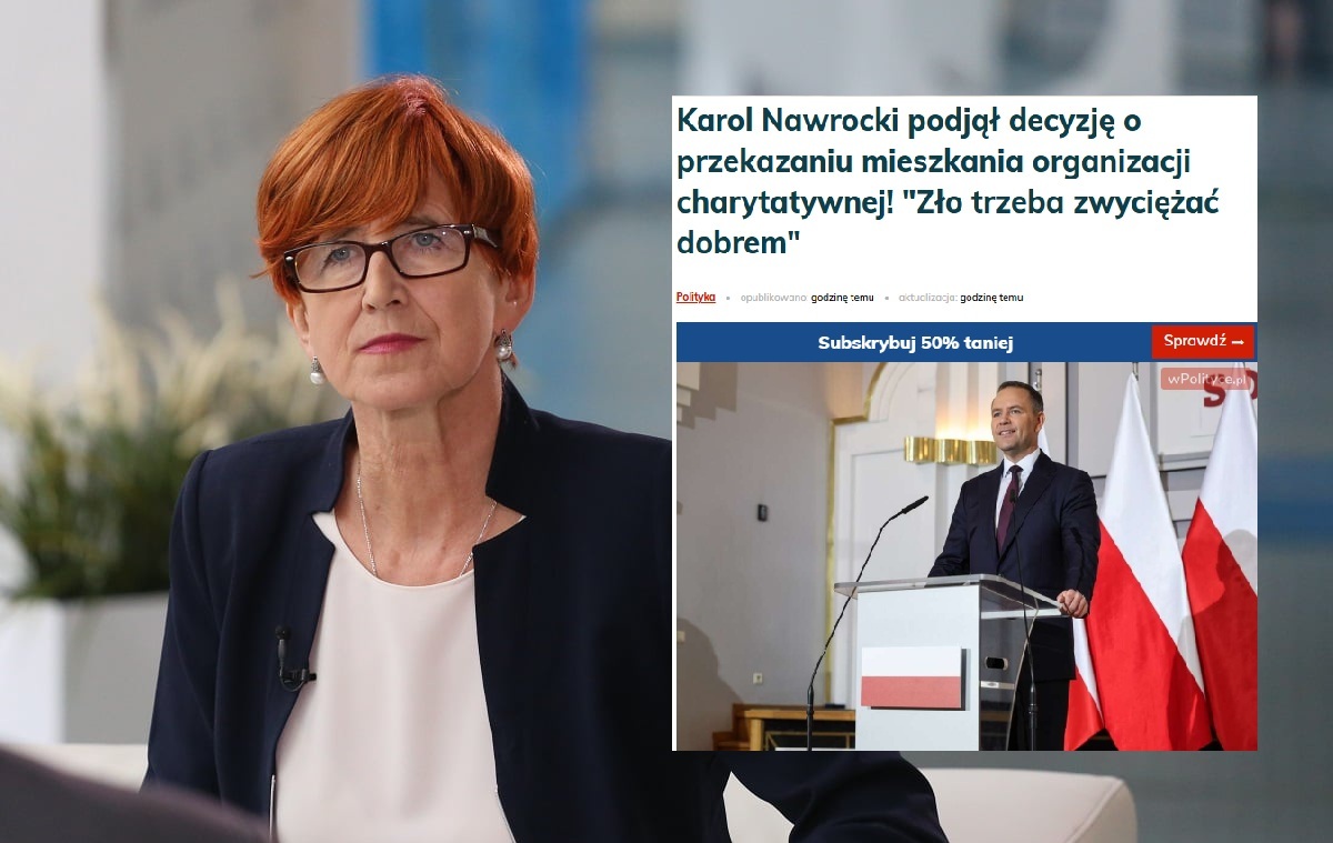 TYLKO U NAS. Rafalska o Nawrockim: "Zasługuje na uznanie"