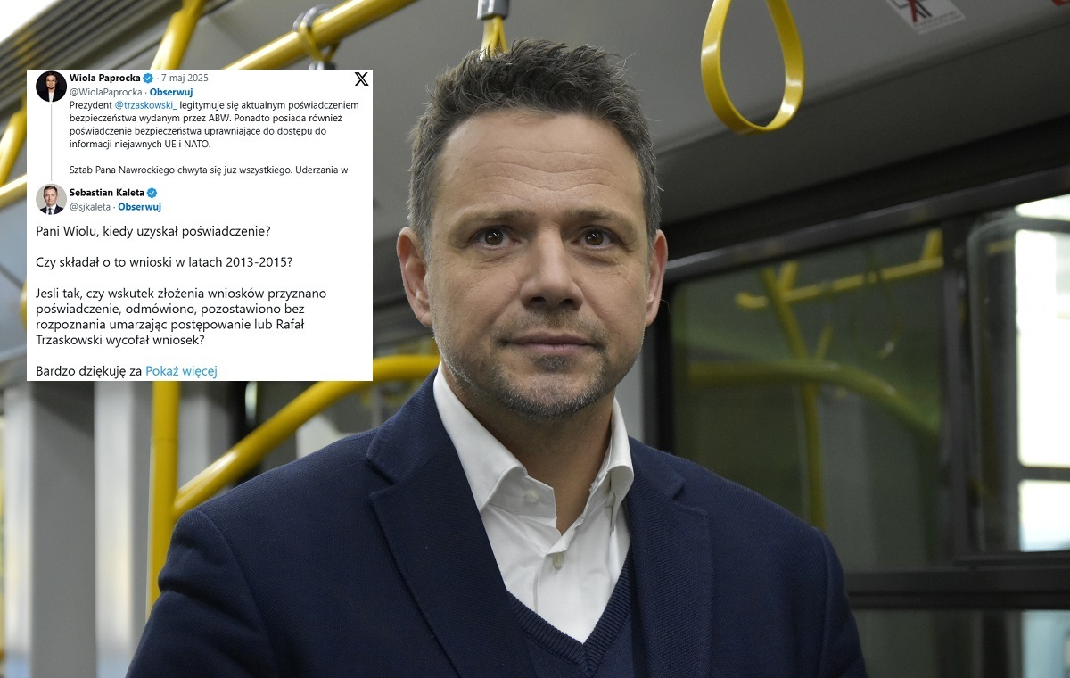Co z poświadczeniem dla Trzaskowskiego? Seria pytań Kalety