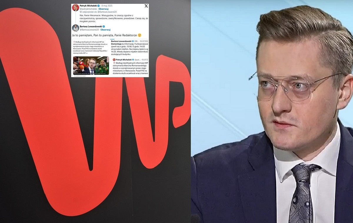 Michalski zaczepił mec. Lewandowskiego. Po ripoście zamilkł