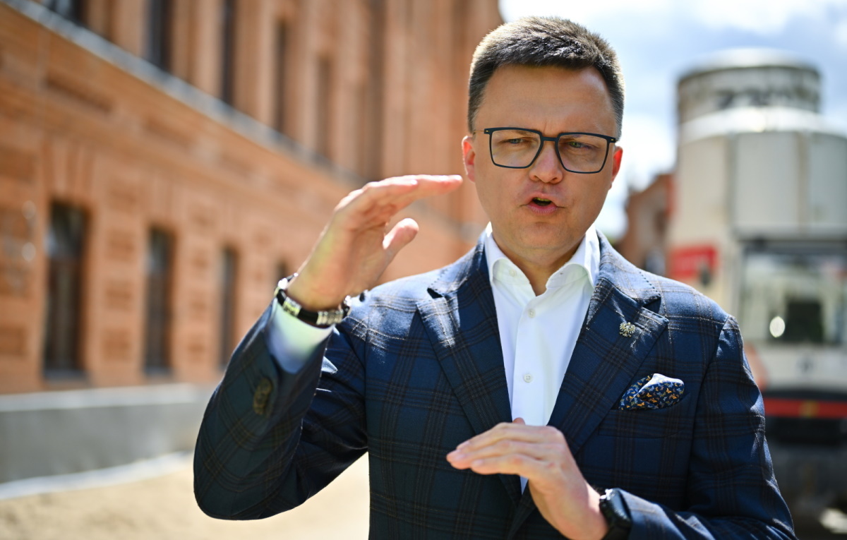 What about reparations? Hołownia&#39;s weird somersault