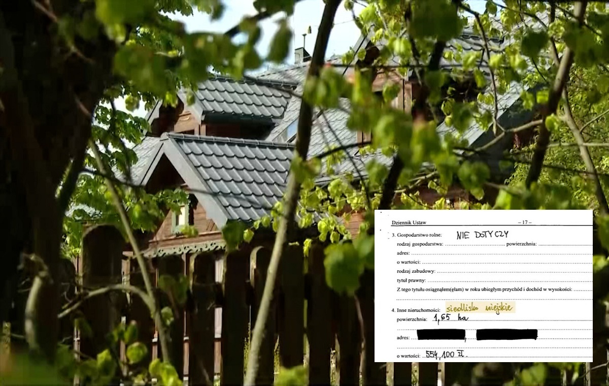 Telewizja wPolsce24 sprawdziła jak wygląda "rudera" Hołowni