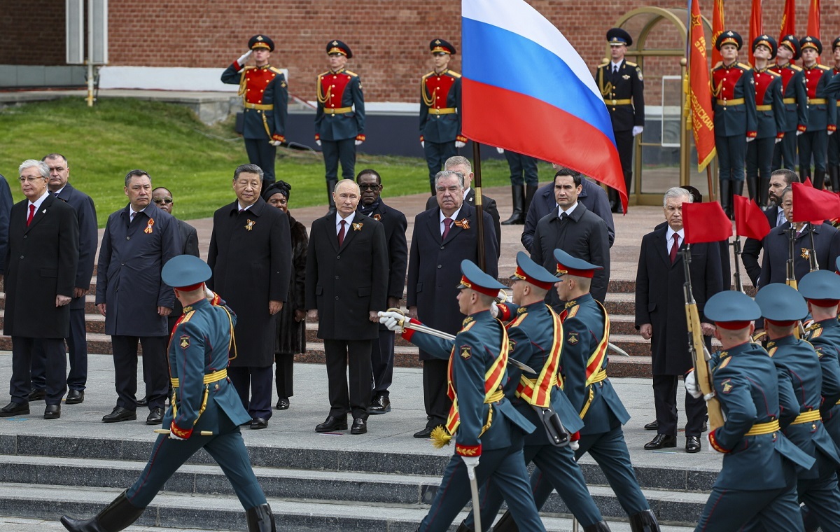 Putin świętuje. Propagandowa defilada na Placu Czerwonym
