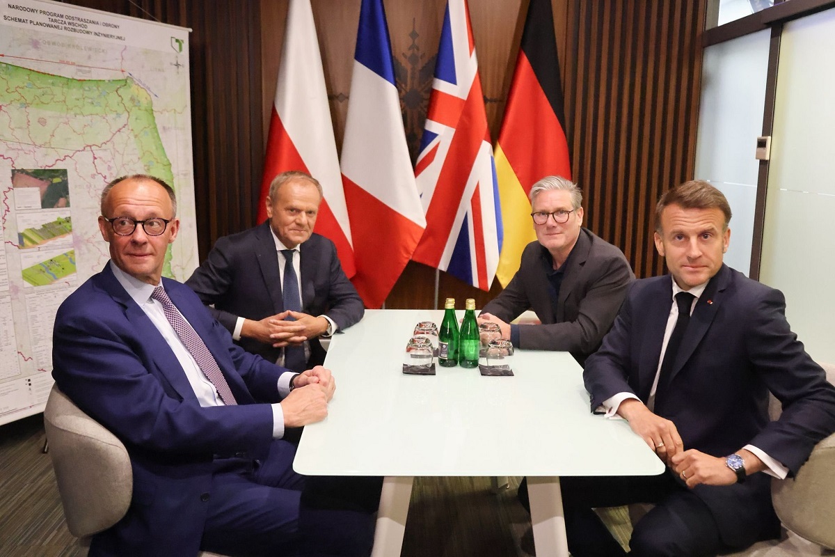 Tusk jest w Kijowie. Będą też Macron, Merz i Starmer