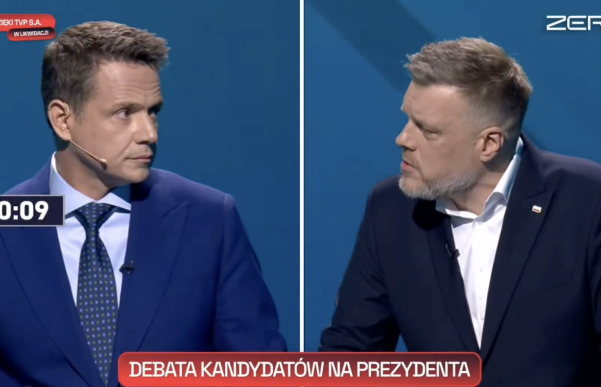Gospodarz próbował uciec od pytania Dzikusa. WIDEO