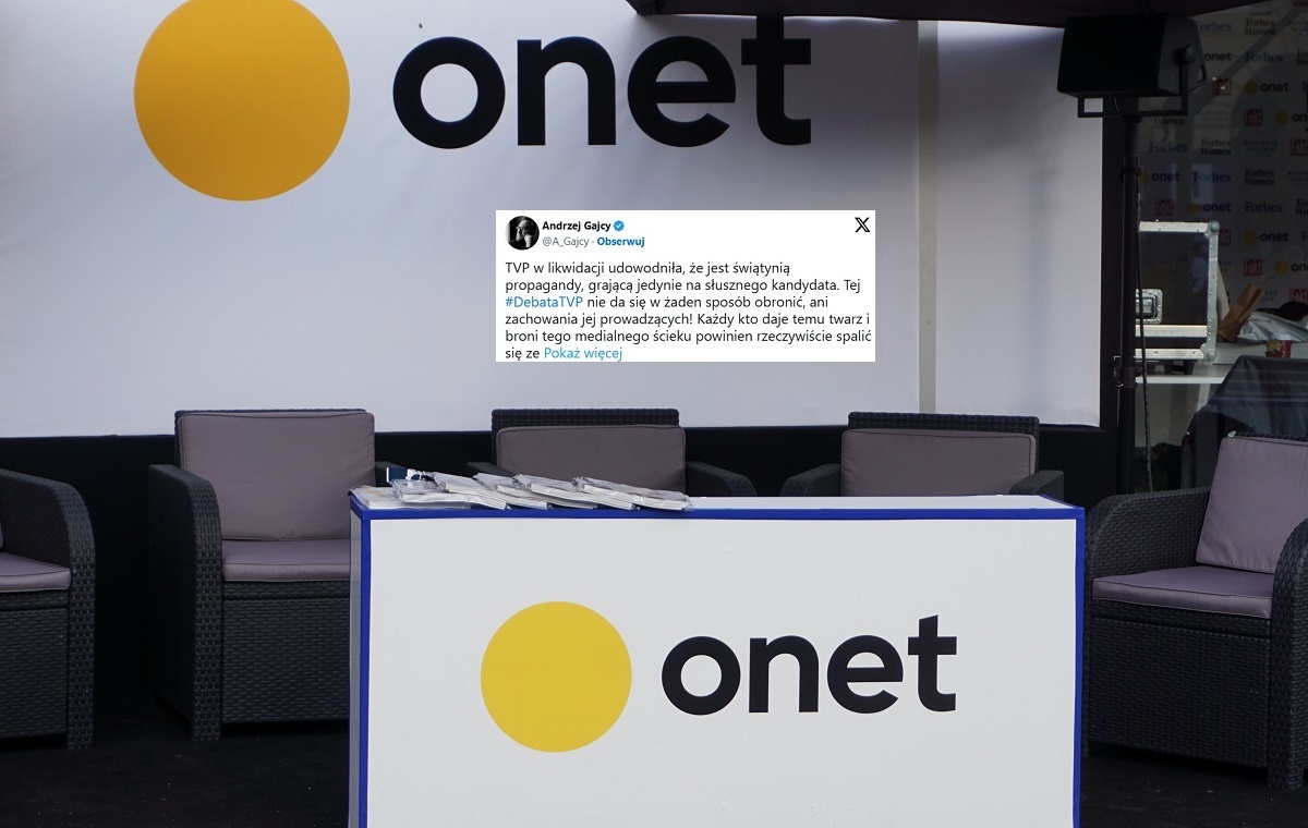 B. dziennikarz Onetu ostro punktuje debatę neo-TVP! "Ściek"