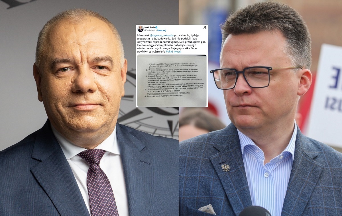 Hołownia did not win against PiS MPs! Sasin: "It&#39;s his defeat"