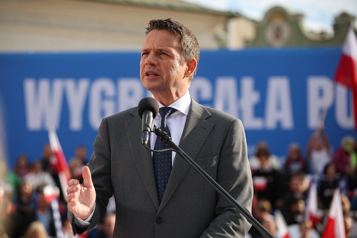 Słaba forma Trzaskowskiego. Jak się tłumaczył?