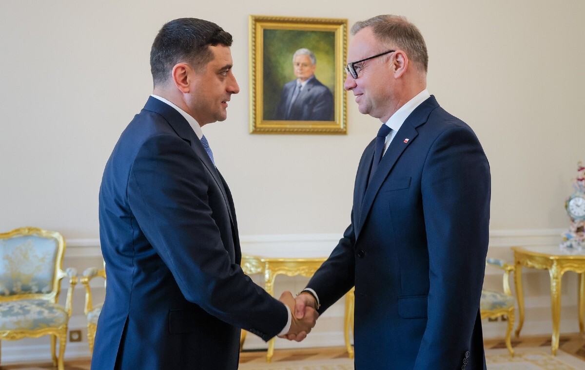 George Simion spotkał się prezydentem Dudą!