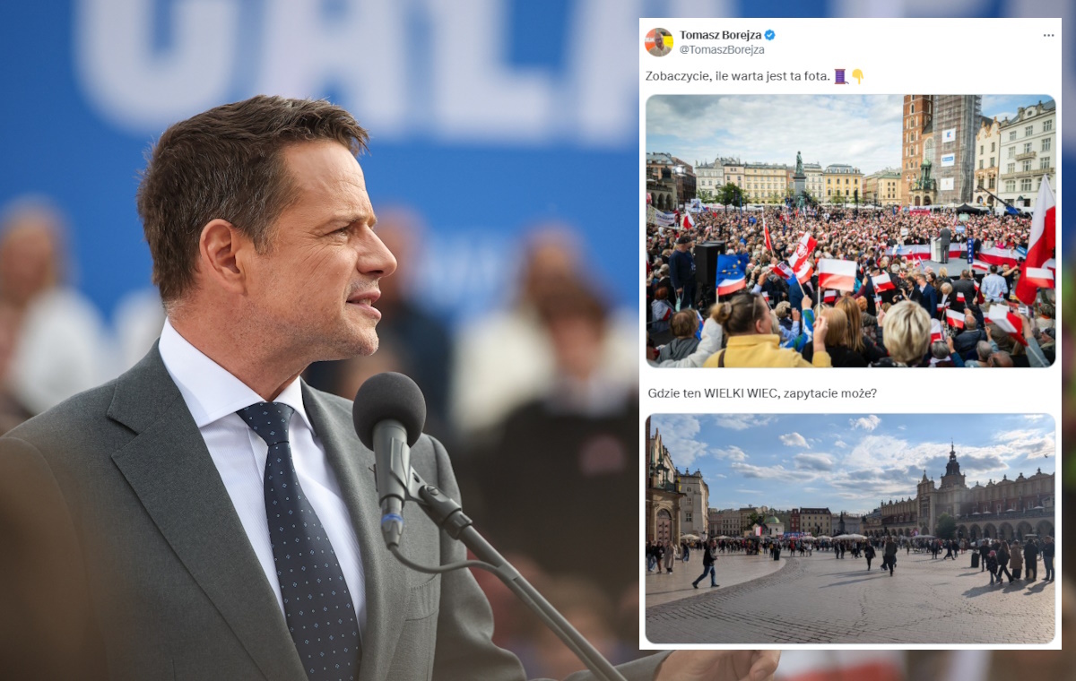 «Нас еще много?» Не на митинге Тшасковского в Кракове