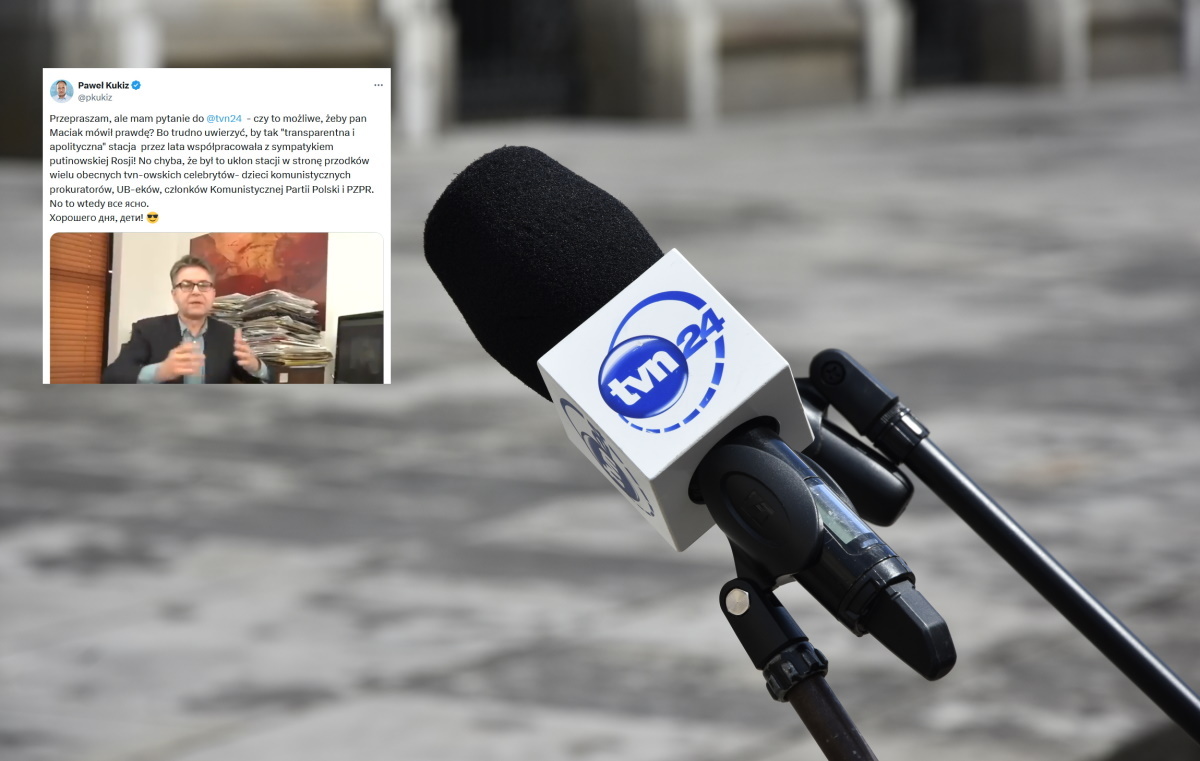 Maciek worked for TVN? "I made materials for them"