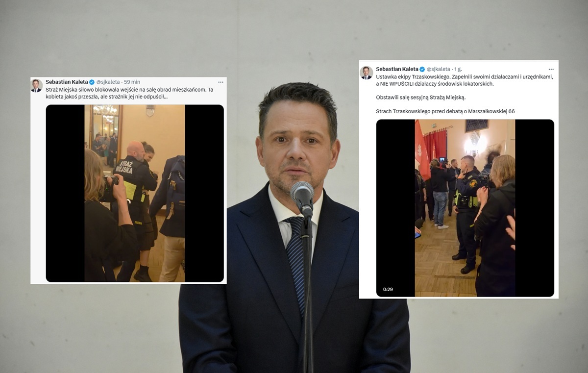 Dantesque scenes during the Warsaw Council! Force was used