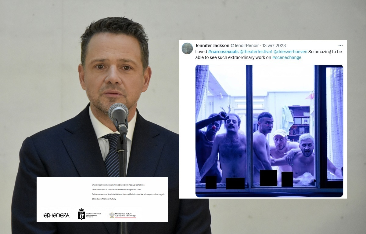 Naćpani homoseksualiści będą kopulować w warszawskim teatrze