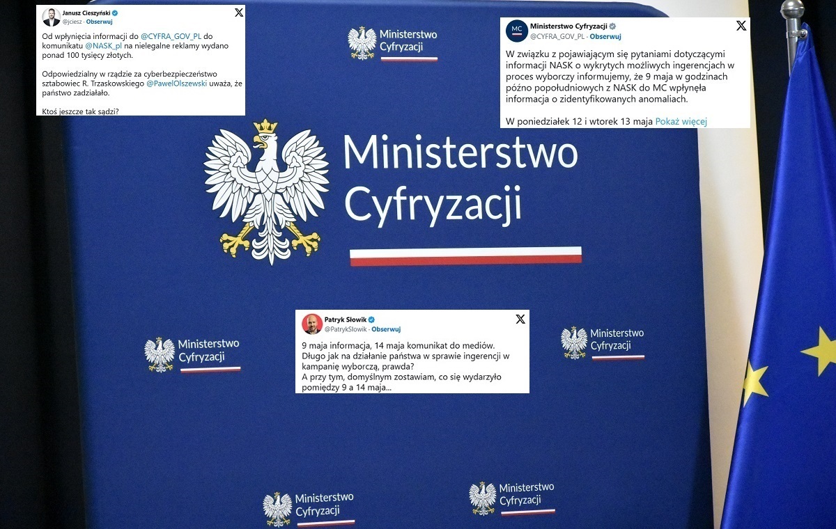 MC próbuje wyjaśniać aferę NASK-u, a tylko się pogrąża!