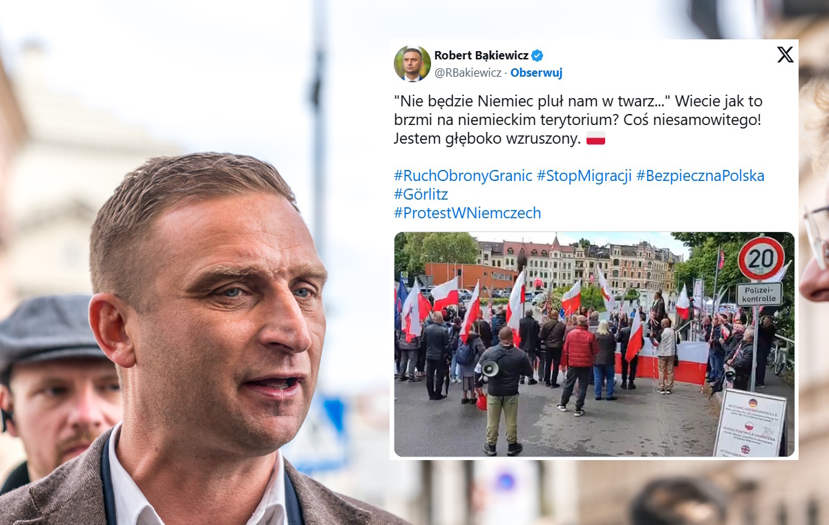 Gorąco! Ruch Obrony Granic demonstruje na niemieckiej ziemi