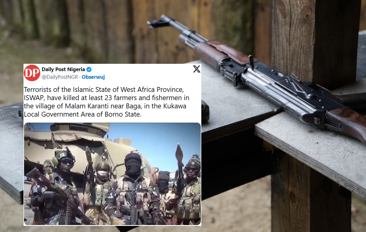 Tragedia w Nigerii. Terroryści zamordowali ponad 20 osób