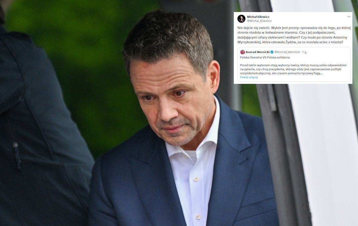 Bilewicz supports Trzaskowski... the communicative   of Jedwabne