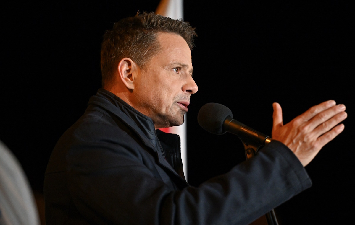 Gospodarz próbuje się otrząsnąć. Opowiadał o aborcji
