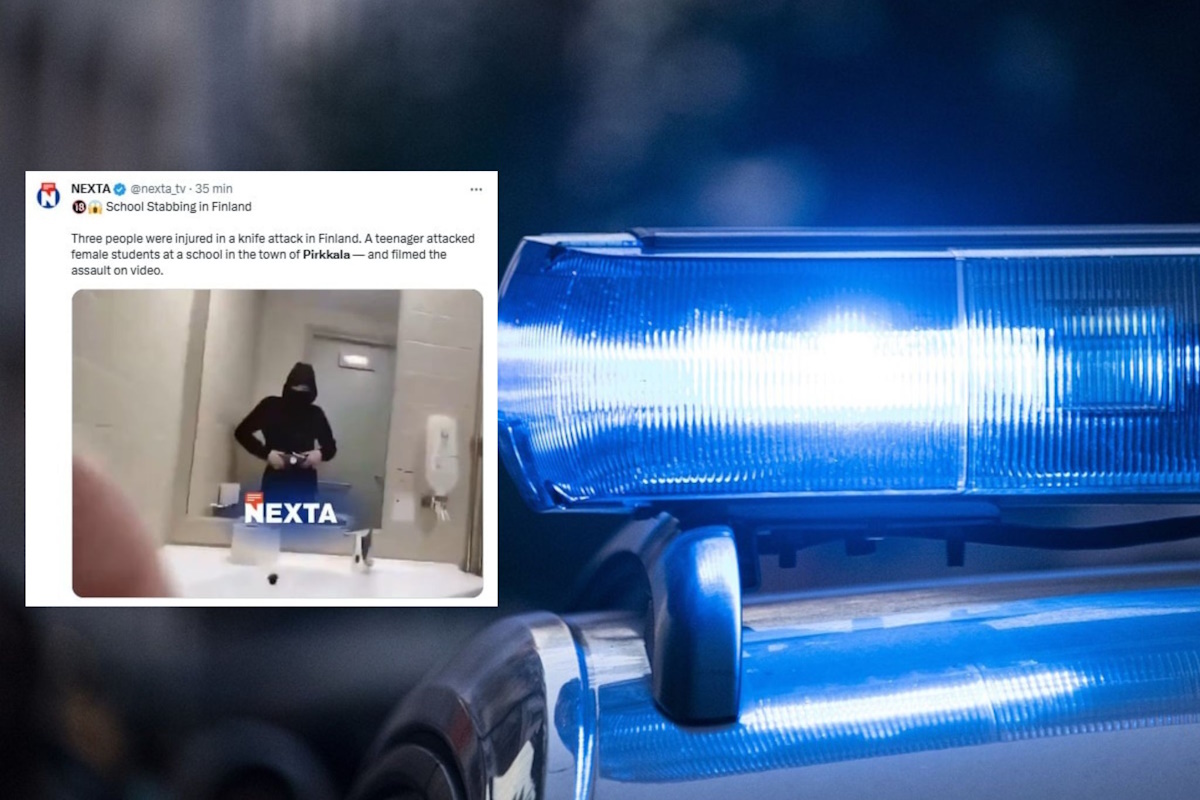 Atak nożownika w fińskiej szkole, rannych trzech uczniów