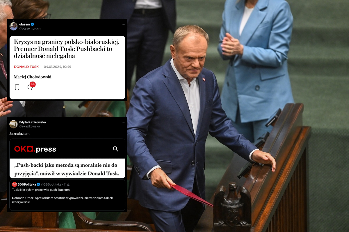 Kłamstwo Papy i kompromitacja Dobrosz-Oracz ws. push-backów