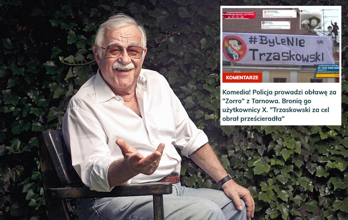 Pietrzak: Zorro bardzo udany. Ta władza boi się śmieszności