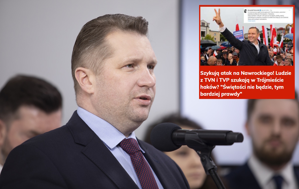 Poeta: Dziś wieczorem podczas debaty zaatakują Nawrockiego