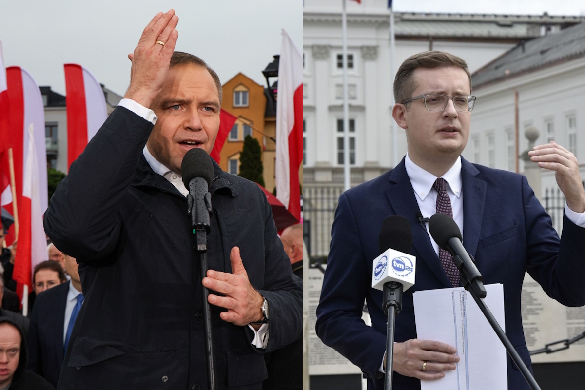 Winnicki za Nawrockim! "Jest facetem ulepionym z woli walki"