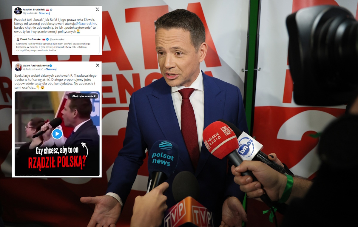 Trzaskowski stchórzy ws. testów na nielegalne substancje?