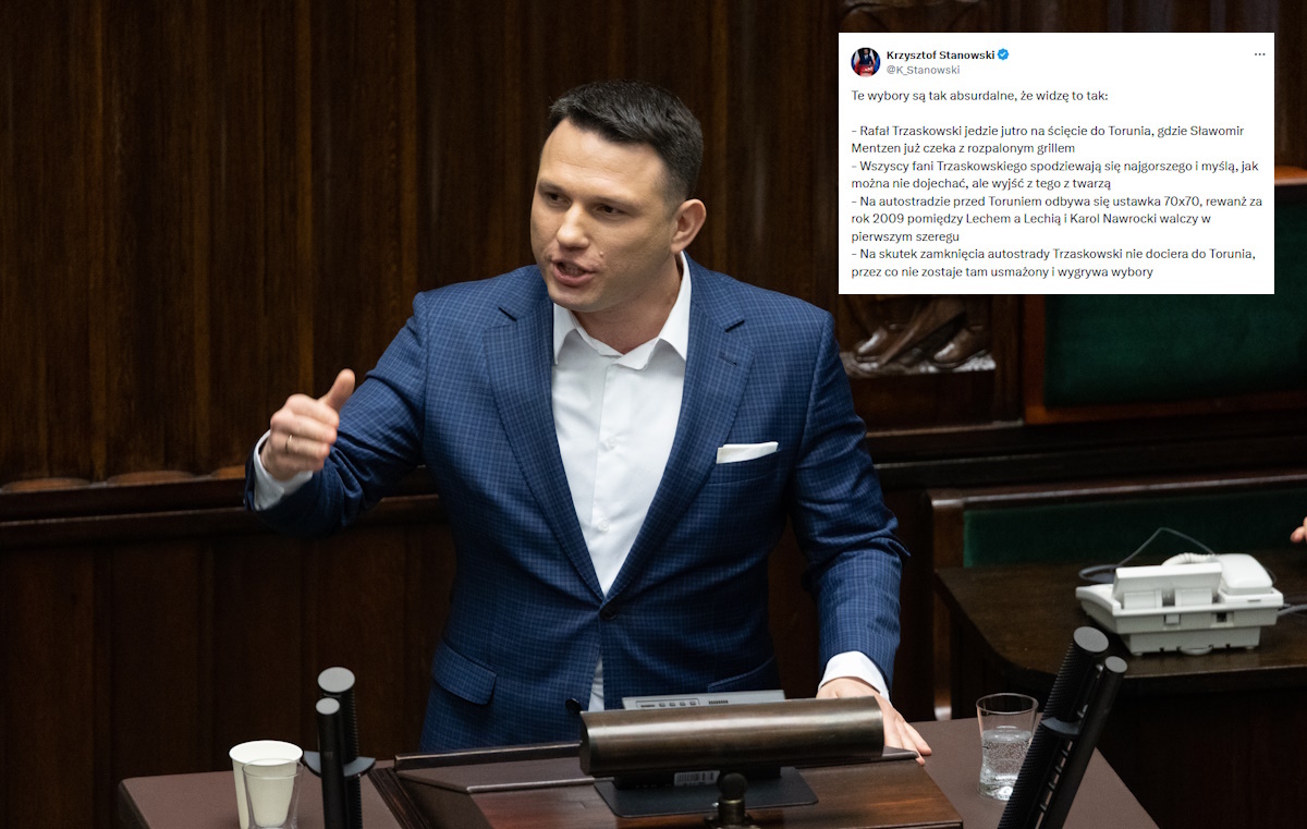 Ustawka uratuje Trzaskowskiego? Zabawna wizja Stanowskiego