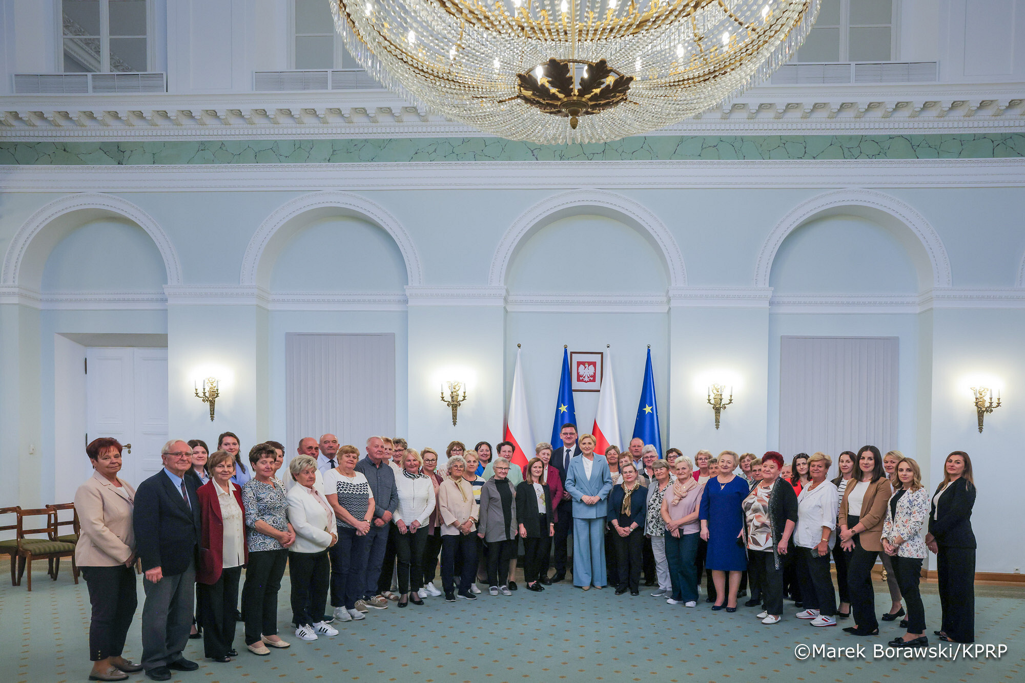 Seniorzy z Sułkowic spotkali się z Pierwszą Damą!