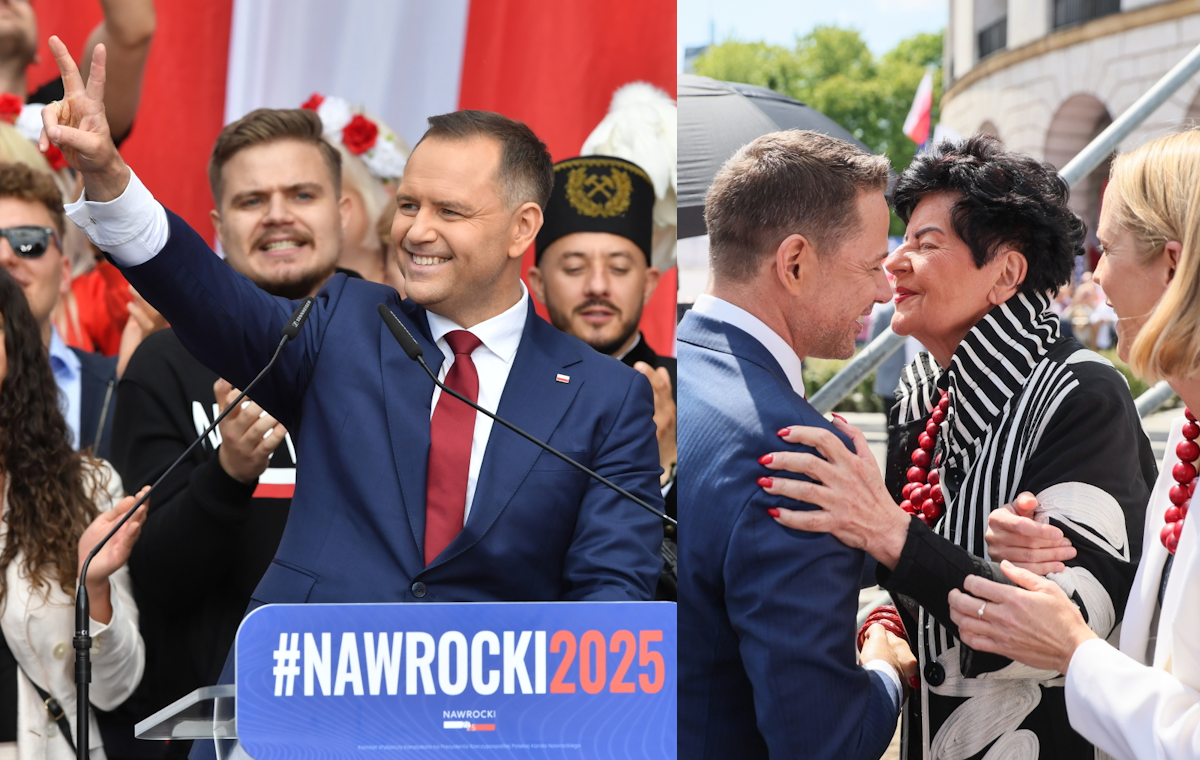Dwa marsze, dwie wizje Polski. Kto za kim stoi?
