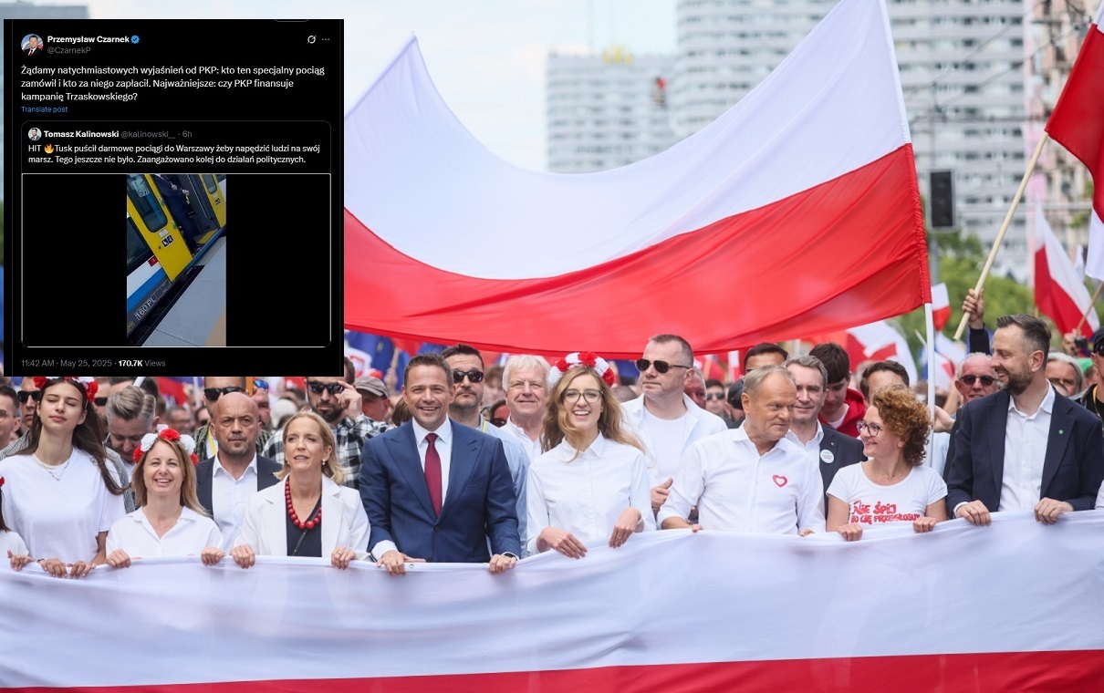 PKP finansuje kampanię? Czarnek: Żądamy wyjaśnień