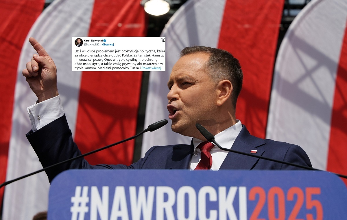 Nawrocki pozwie Onet za tekst dotyczący sutenerstwa!