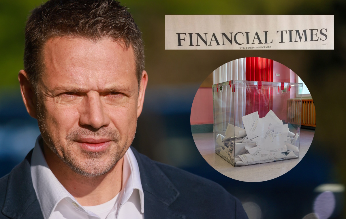 Liberal panic. "Financial Times hits out at Nawrocki